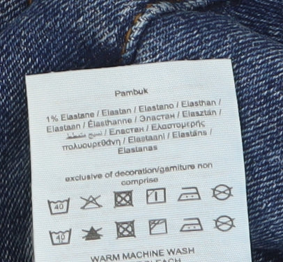 ONLY Carmakoma Blue Denim Jeans Unisex Size 26