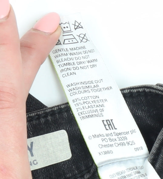 Marks & Spencer Women's Black Skinny Jeans Size 10