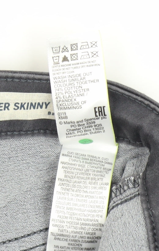 Marks & Spencer Women's Grey Skinny Jeans