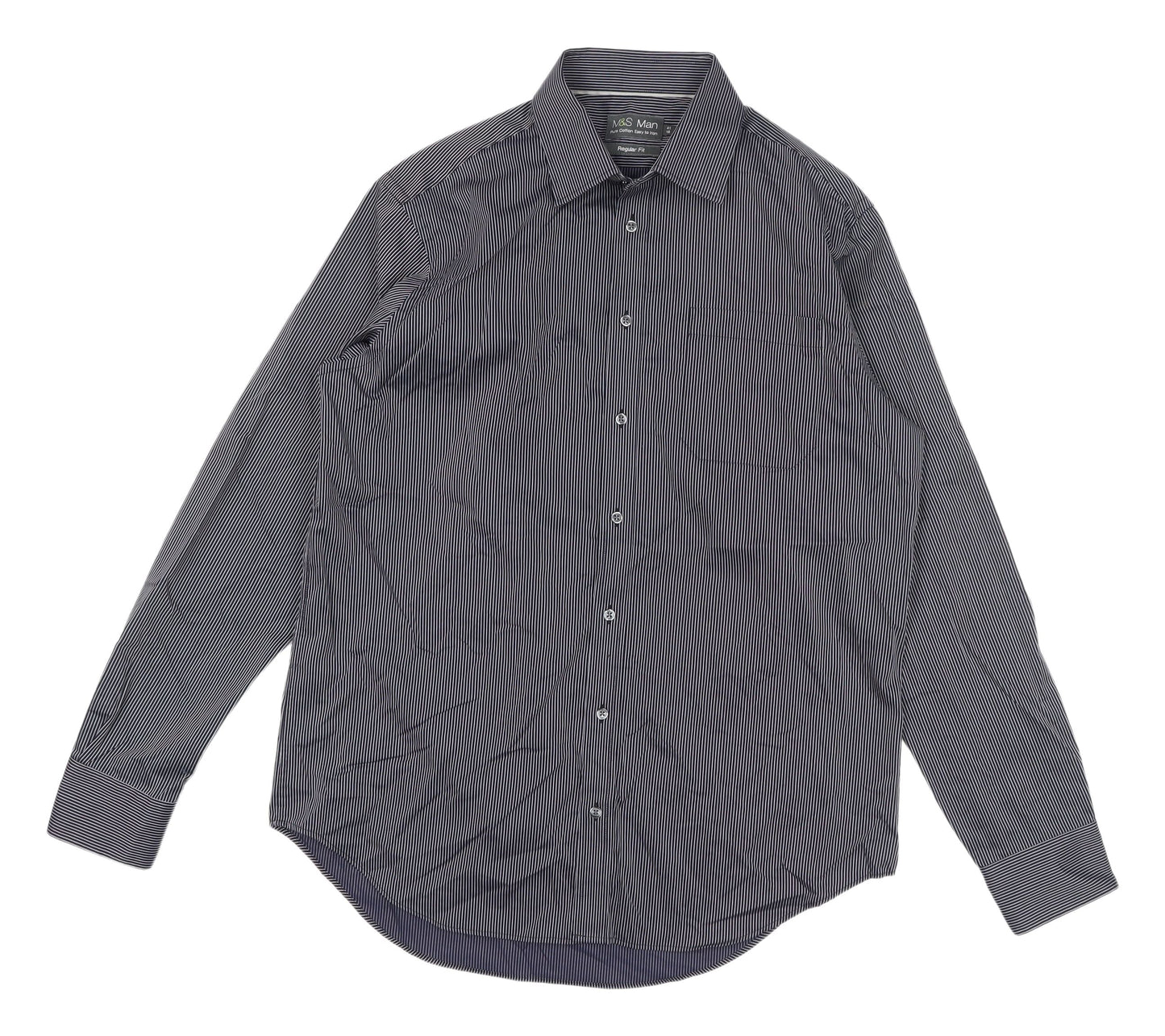 Marks and Spencer Clothing Bundle - 5 Pack Preloved Mens Casual Shirts