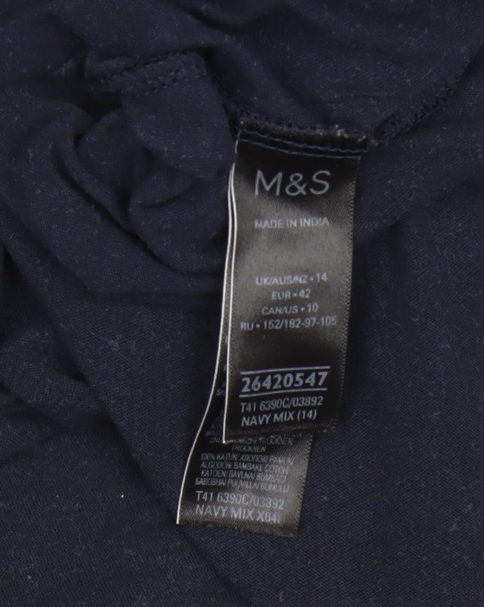 Marks & Spencer Women’s Blue Cotton Camisole Tank