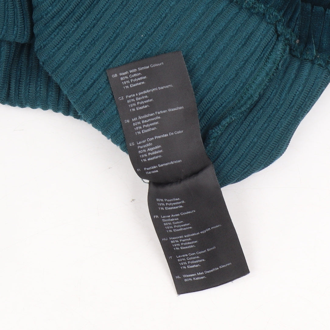 Weekday Women's Green Corduroy Pullover Jumper - L