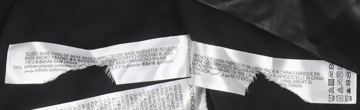 Zara Women's Black Collared Jacket Dress S
