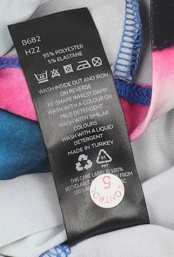 Very Women's Multicoloured Cropped Blouse - Size 14