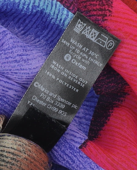 Marks & Spencer Multicoloured Blouse - Size 18, Women