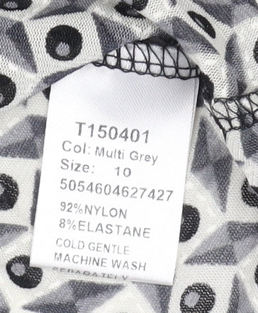 Stella Morgan Women's Geometric Blouse Size 10