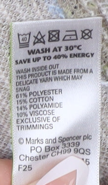 Marks & Spencer Women's Multicoloured Jumper Size 24