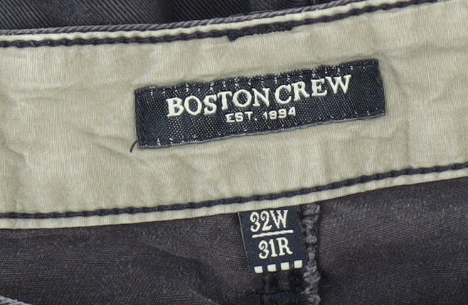 Boston Crew Men's Blue Straight Jeans Size 32