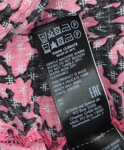 Marks & Spencer Floral Fit & Flare Dress - Size 24