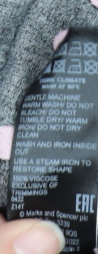 Marks & Spencer Women's Black Polka Dot Tunic Size 14