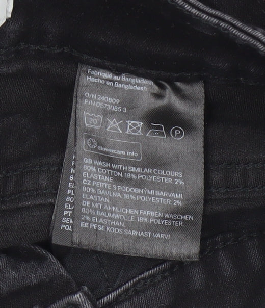 H&M Women's Black Skinny Jeans Size 10