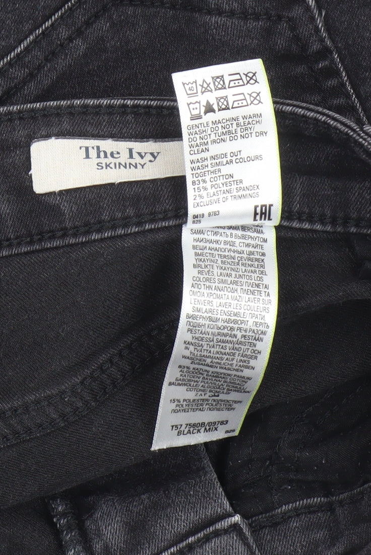 Marks & Spencer Women's Black Skinny Jeans Size 8