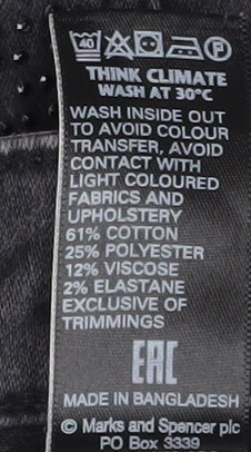 Marks & Spencer Women's Black Slim Jeans