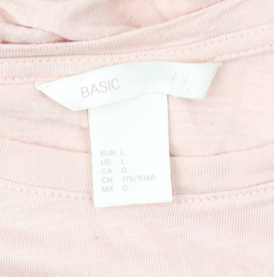 Basic Women's Beige A-Line Dress, Size 12, Summer Casual