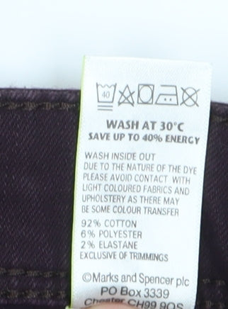 Marks & Spencer Women's Black Skinny Jeans Size 12