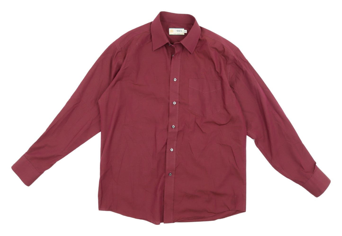 Marks and Spencer Clothing Bundle - 5 Pack Preloved Mens Casual Shirts