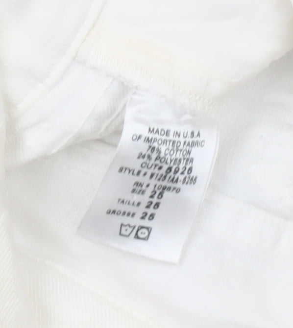 Goldsign Women's White Flared Jeans Size 26