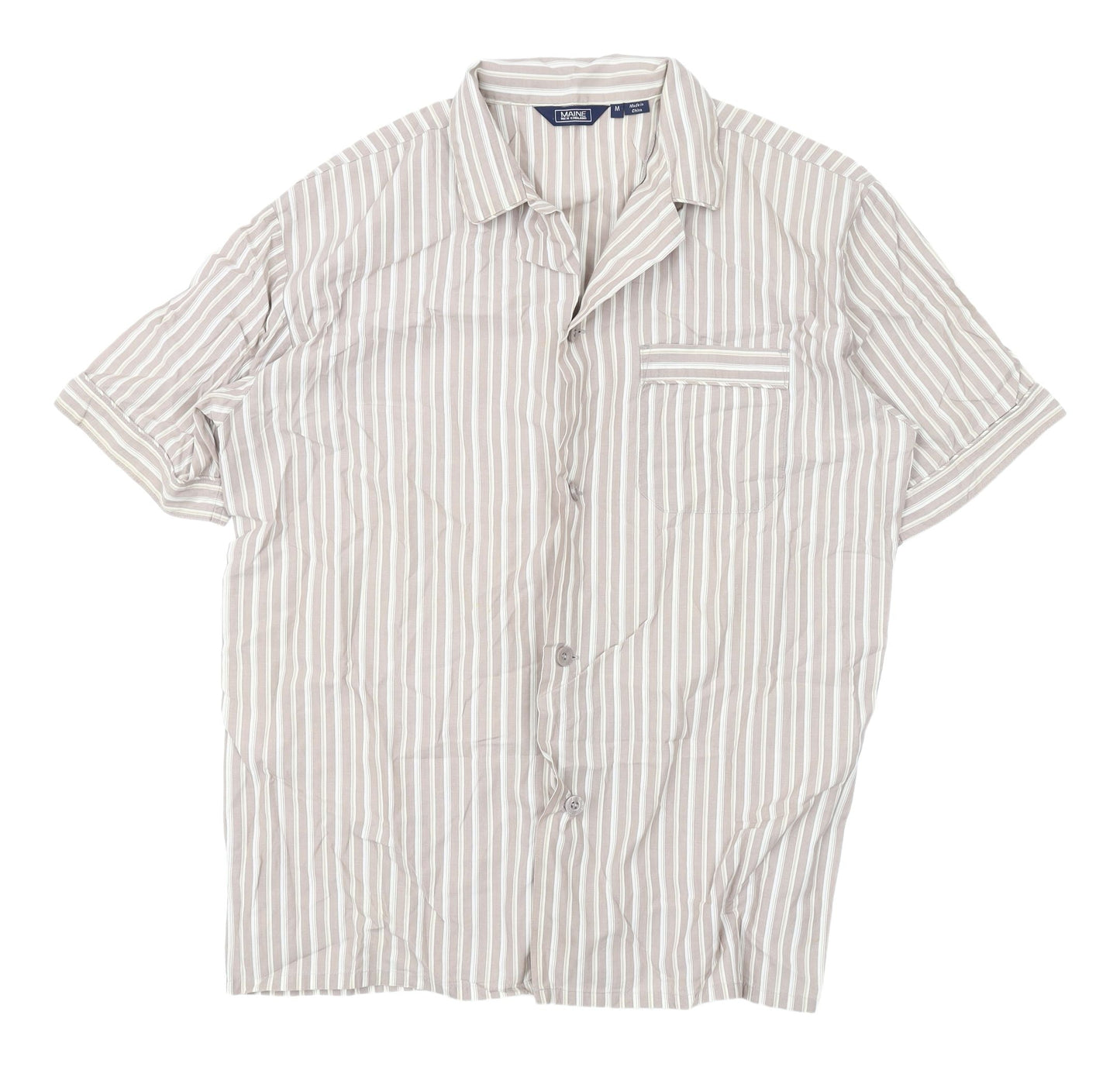 Maine New England Clothing Bundle - 5 Pack Preloved Mens Casual Shirts