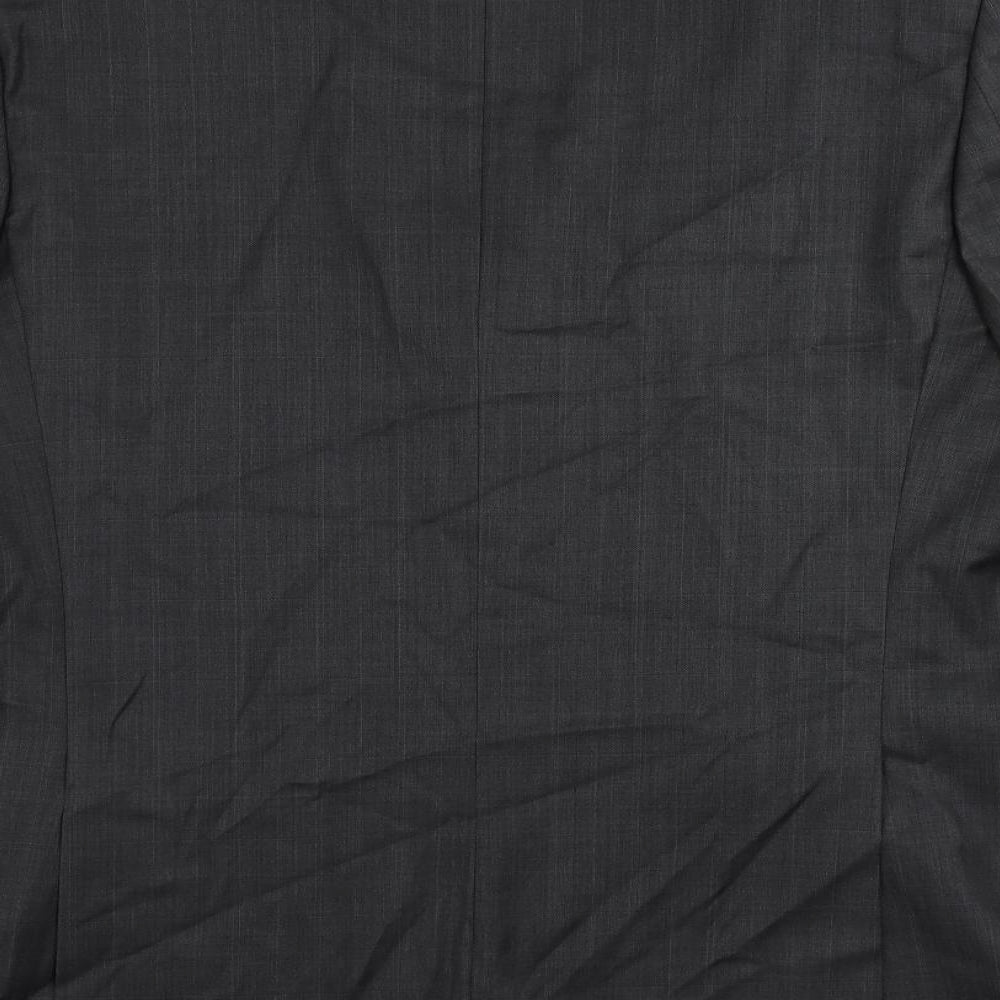 Marks & Spencer Mens Grey Wool Jacket Suit Jacket Size 44 Regular