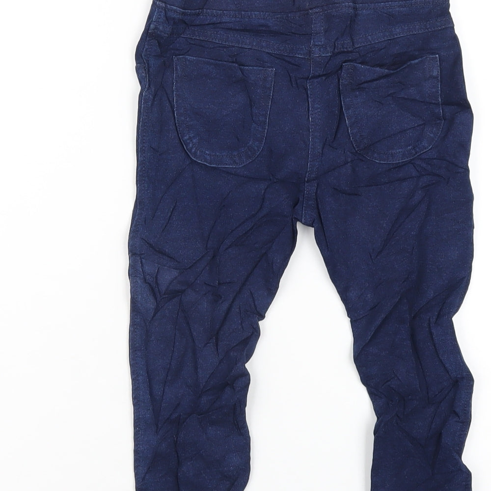Marks & Spencer Girls Blue Cotton Jegging Jeans Size 2-3 Years Regular Pullover