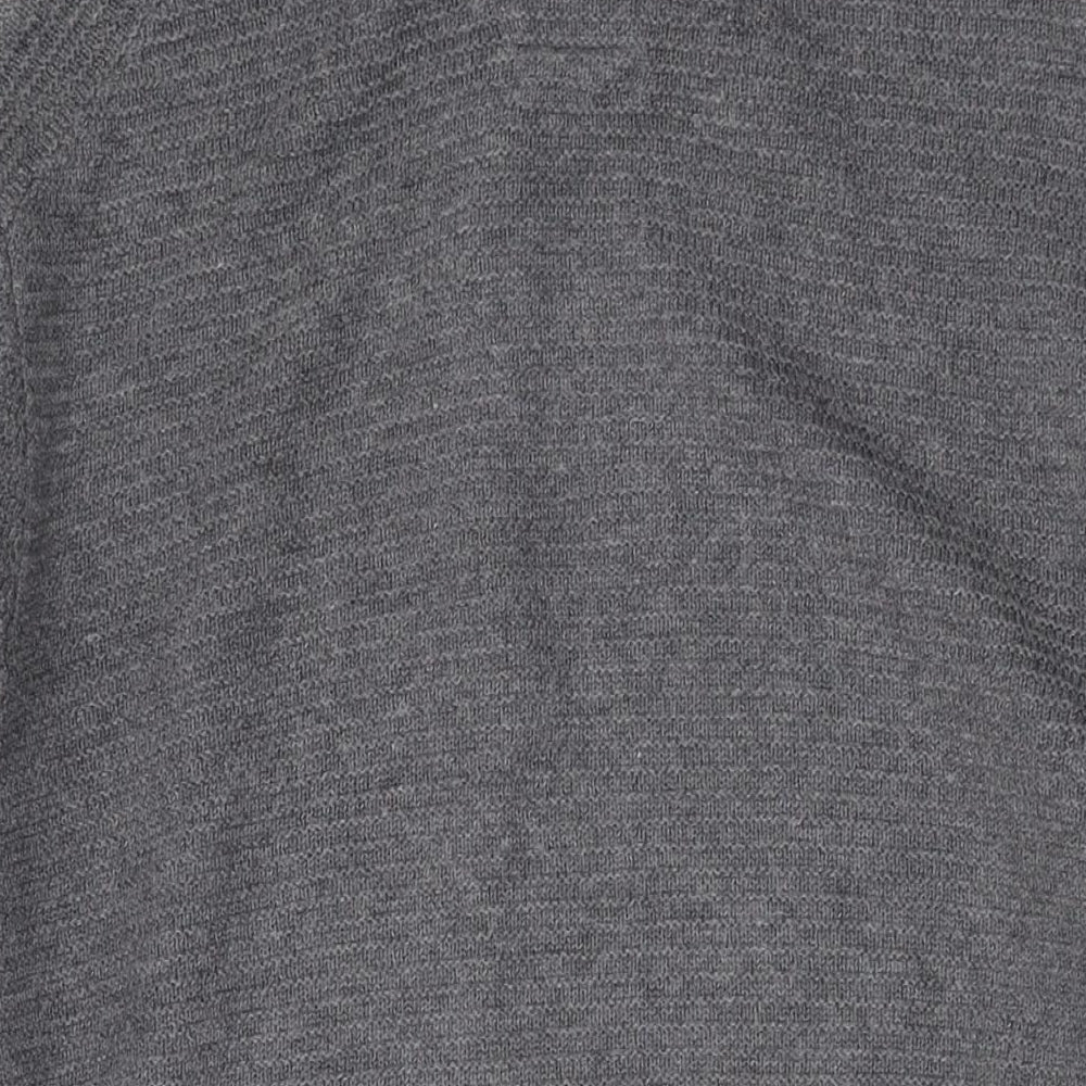 Melka Mens Grey Cotton Pullover Sweatshirt Size L