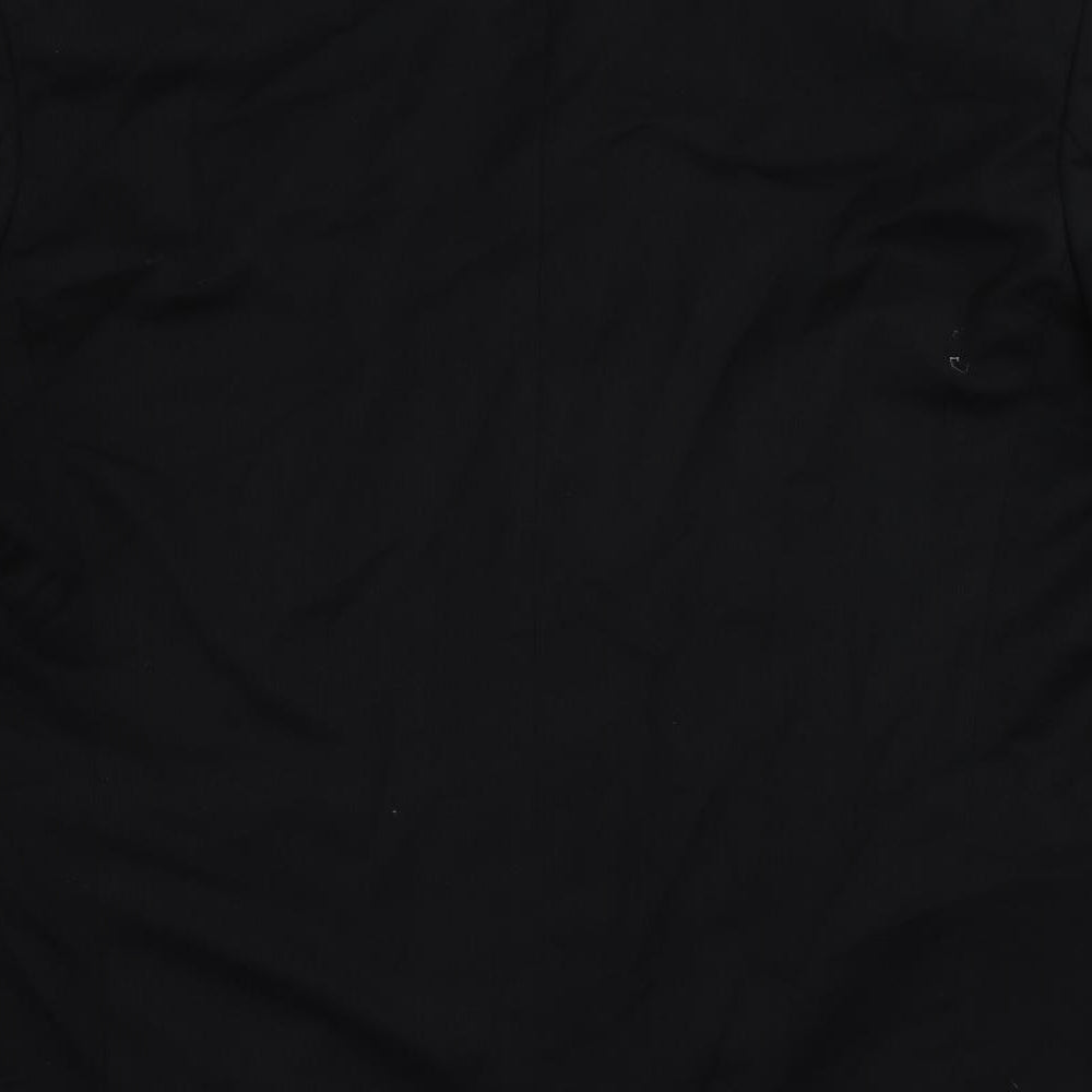 Sequel Mens Black Polyester Jacket Suit Jacket Size 42 Regular