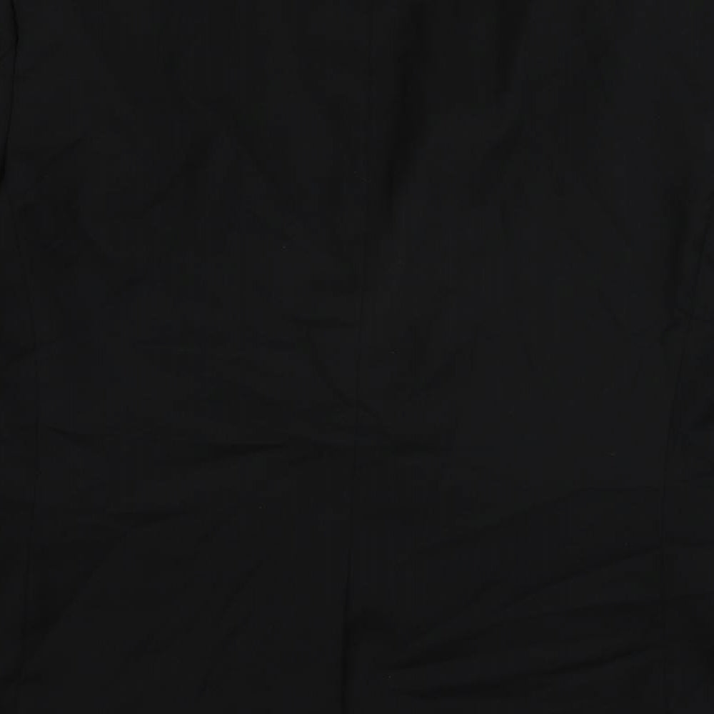 NEXT Mens Black Polyester Jacket Suit Jacket Size 42 Regular
