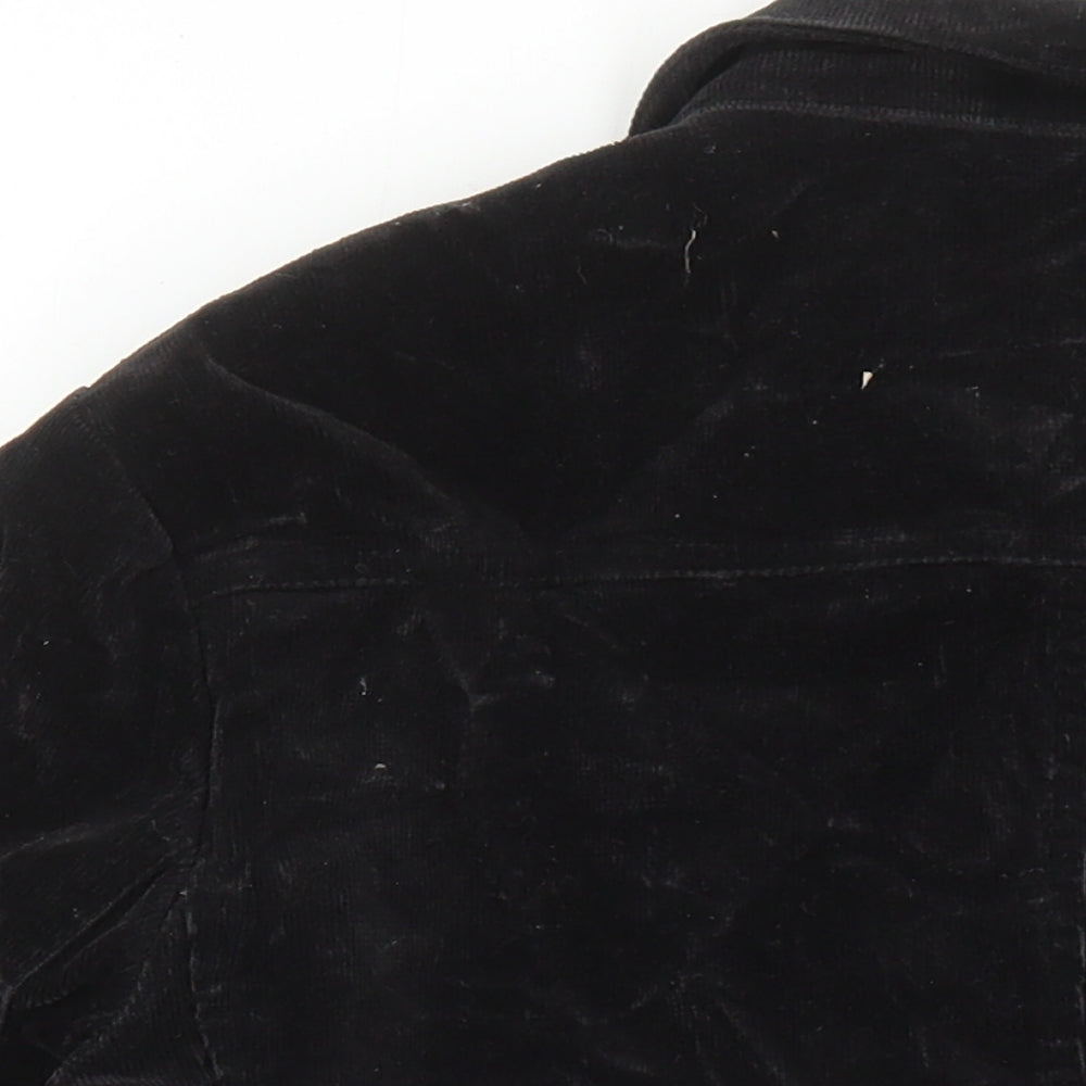 Nienhaus & Lotz Womens Black Jacket Size 14 Button - Pockets