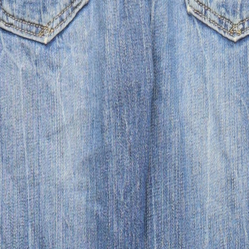 Replay Mens Blue Cotton Straight Jeans Size 30 in L32 in Regular Button - Pockets