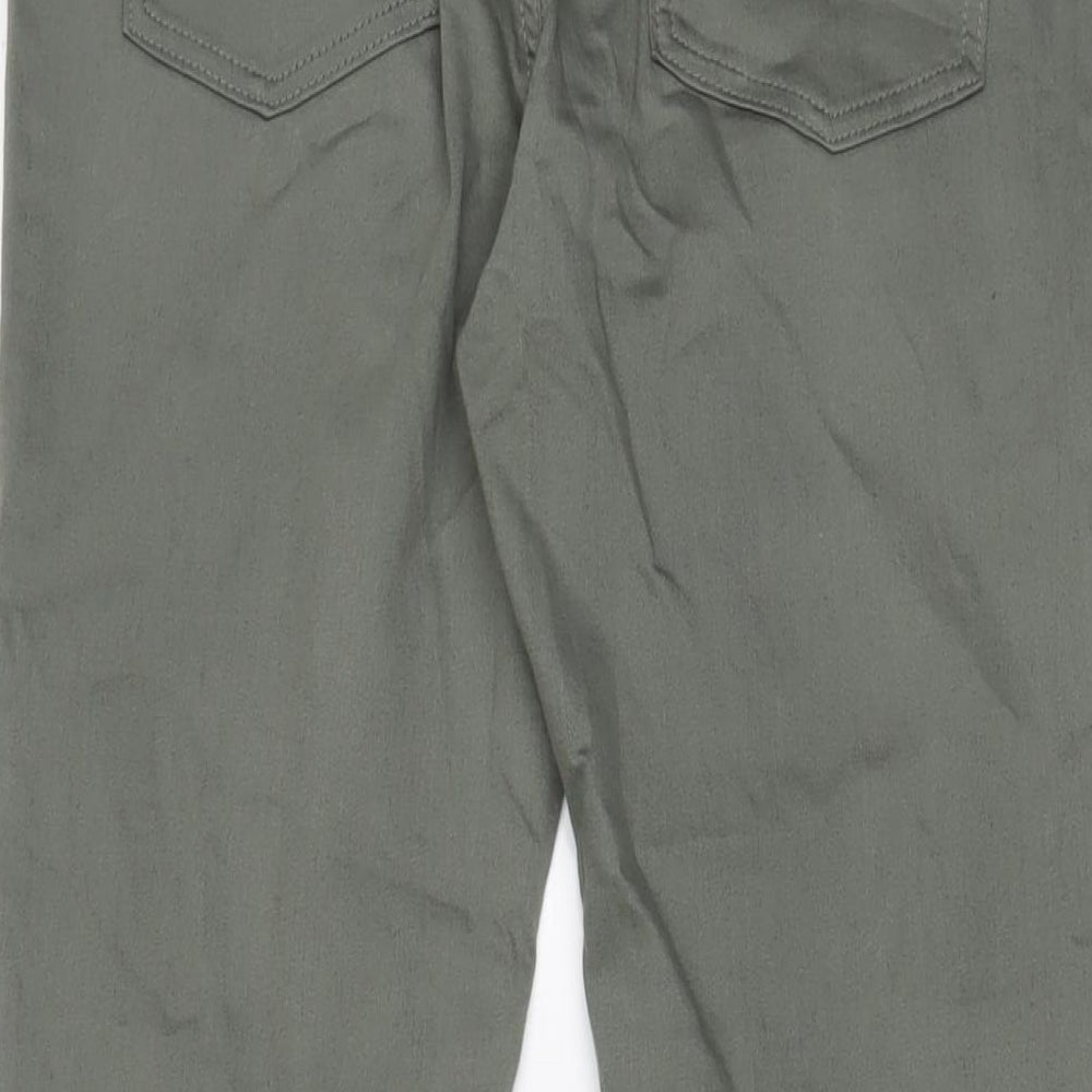 Marks & Spencer Womens Red Cotton Jegging Jeans Size 12 L28 in Regular
