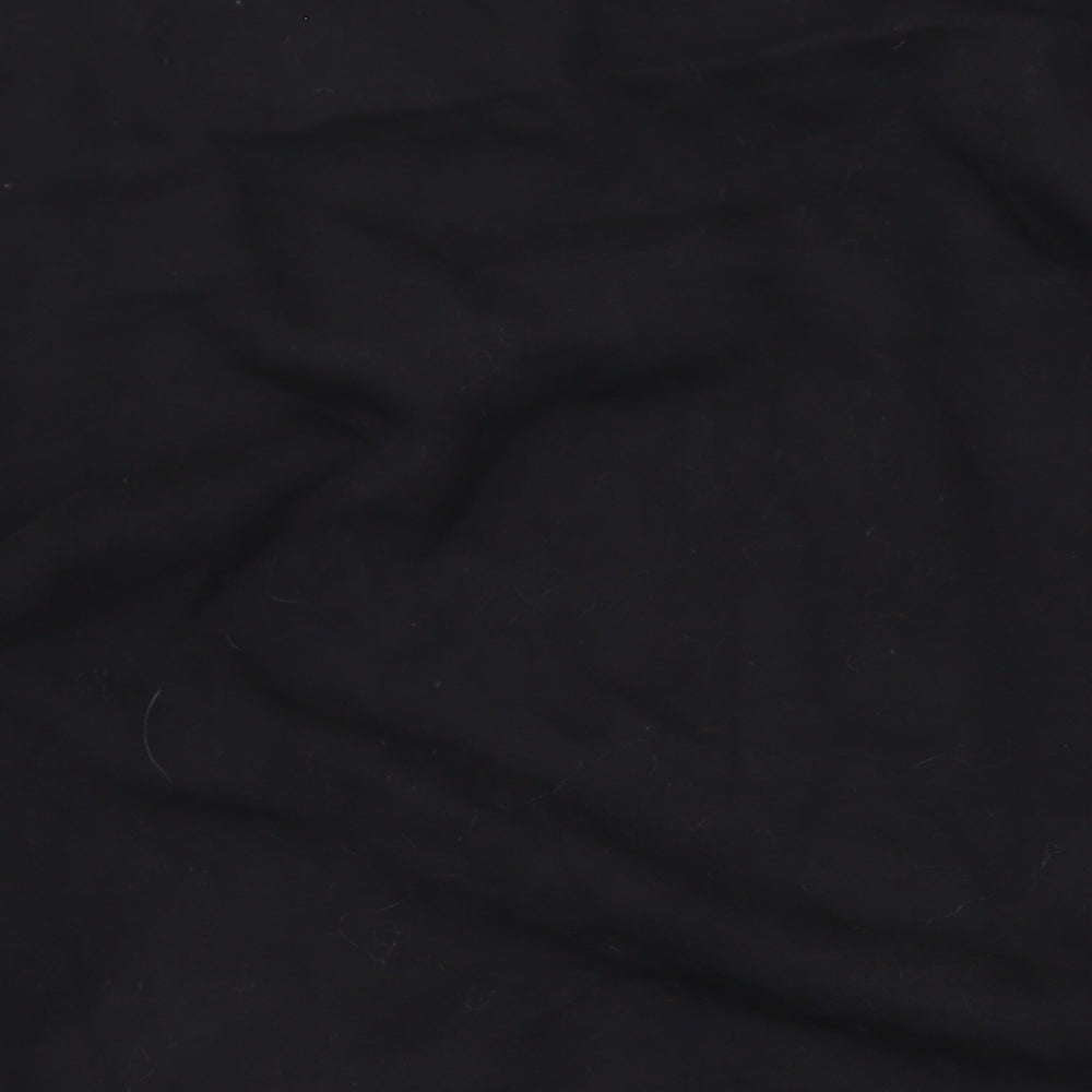 ASOS Womens Black Cotton Pullover Sweatshirt Size 10 Pullover