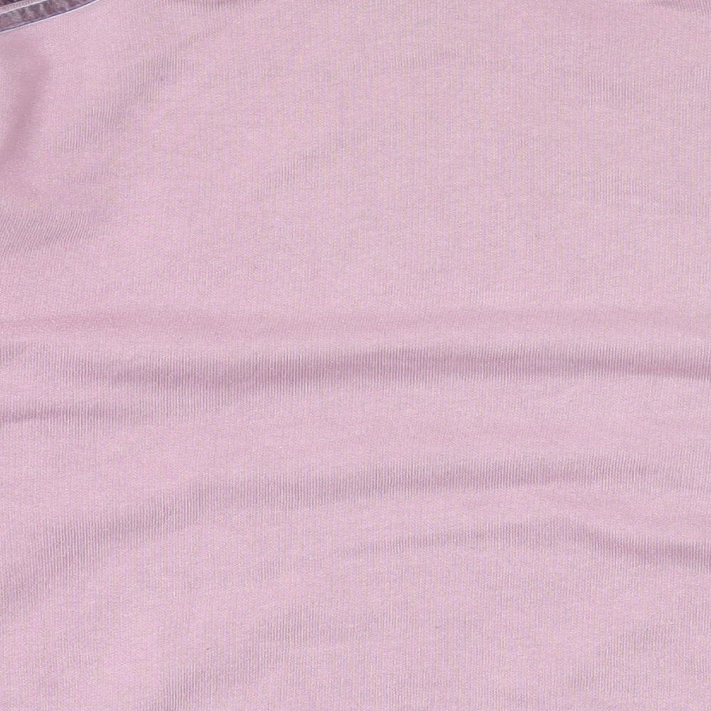 Pull&Bear Womens Purple Cotton Pullover Sweatshirt Size M Pullover