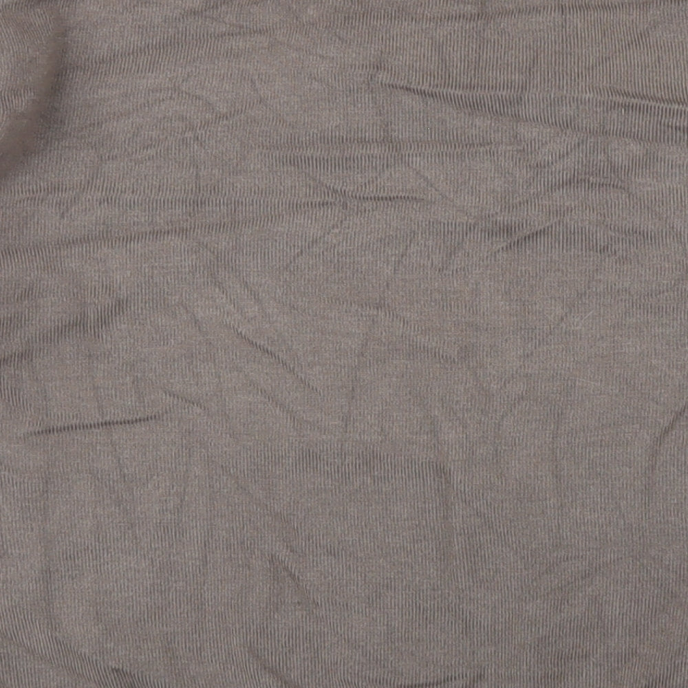 Micha Womens Brown Scoop Neck Viscose Pullover Jumper Size XL