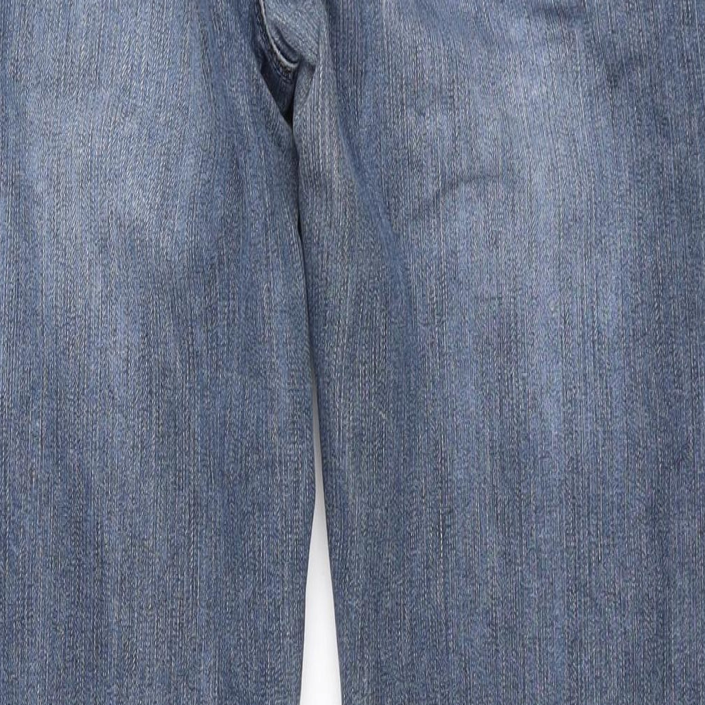 RESERVED Mens Blue Cotton Skinny Jeans Size 31 in L32 in Regular Zip