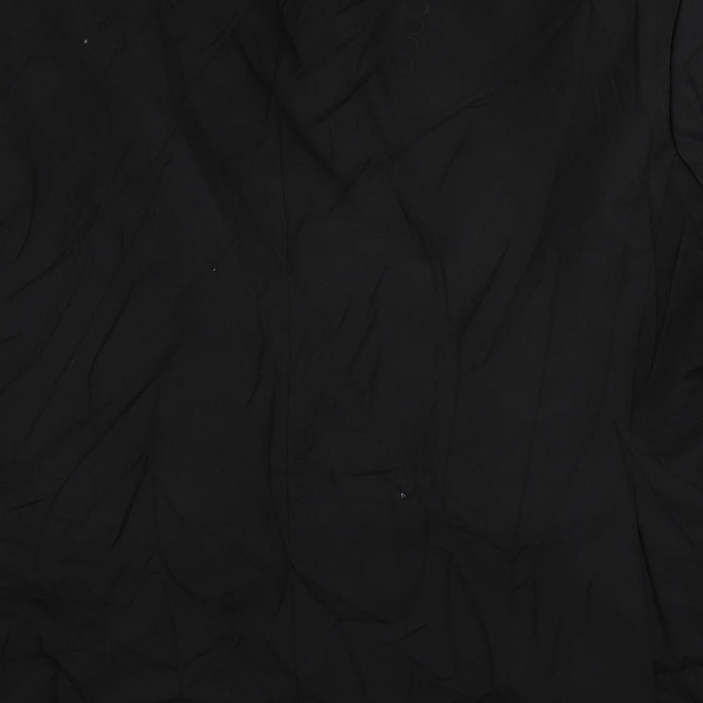 Marks & Spencer Mens Black Polyester Jacket Suit Jacket Size 44 Regular