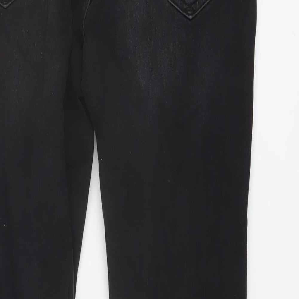 ONLY & SONS Mens Black Cotton Skinny Jeans Size 30 in L29 in Regular Button