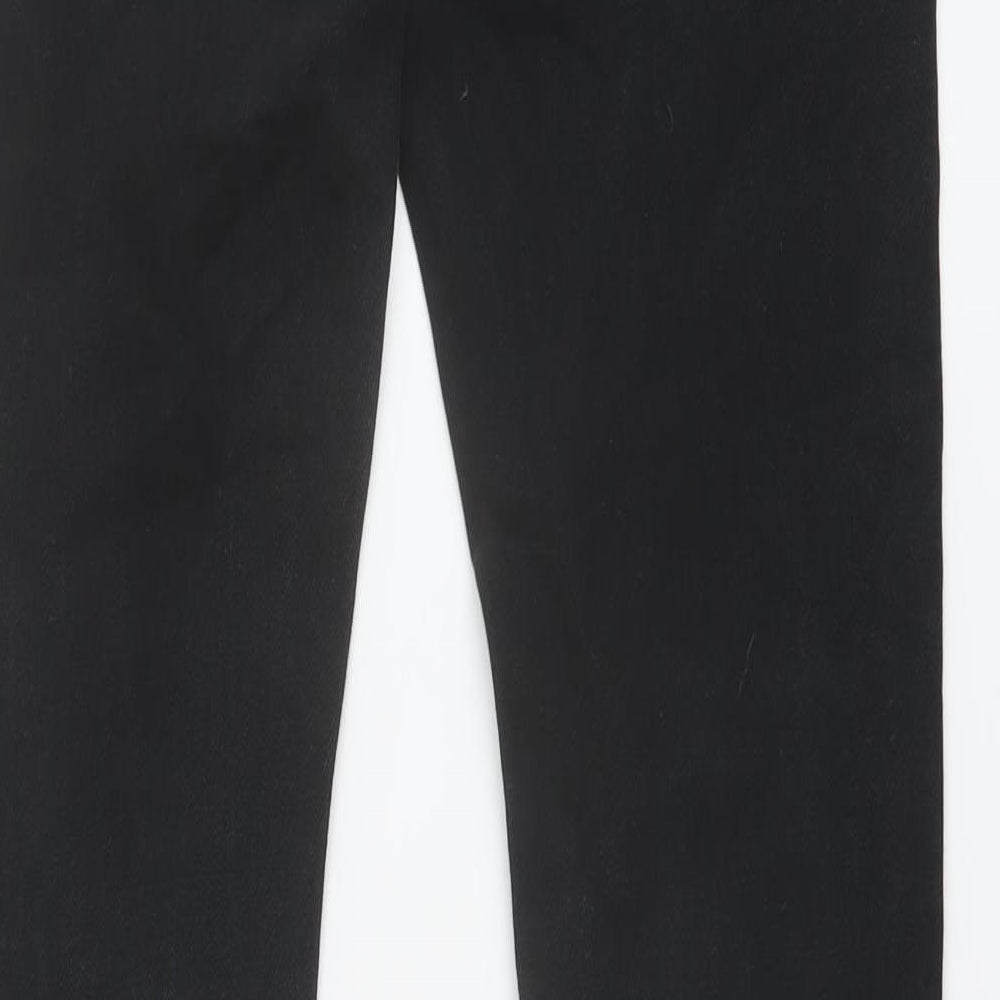 Topman Mens Black Cotton Skinny Jeans Size 28 in L29 in Regular Button