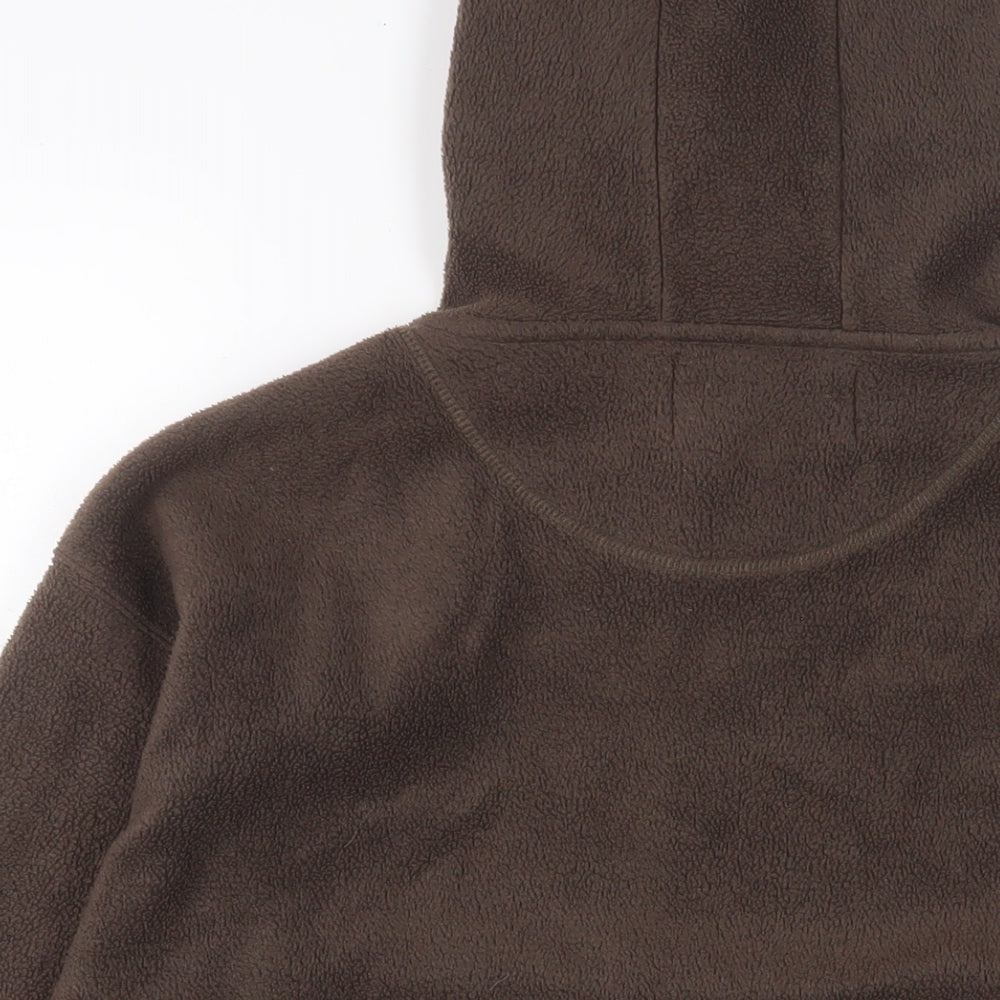 Nouveau Edition Mens Brown Jacket Size M Zip - Pockets