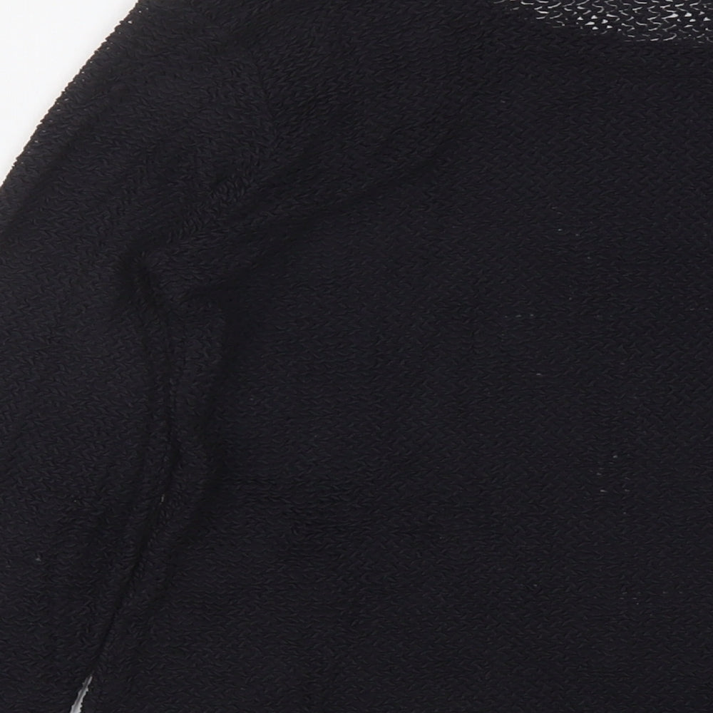Wallis Womens Blue Polyester Basic Blouse Size 12 Round Neck