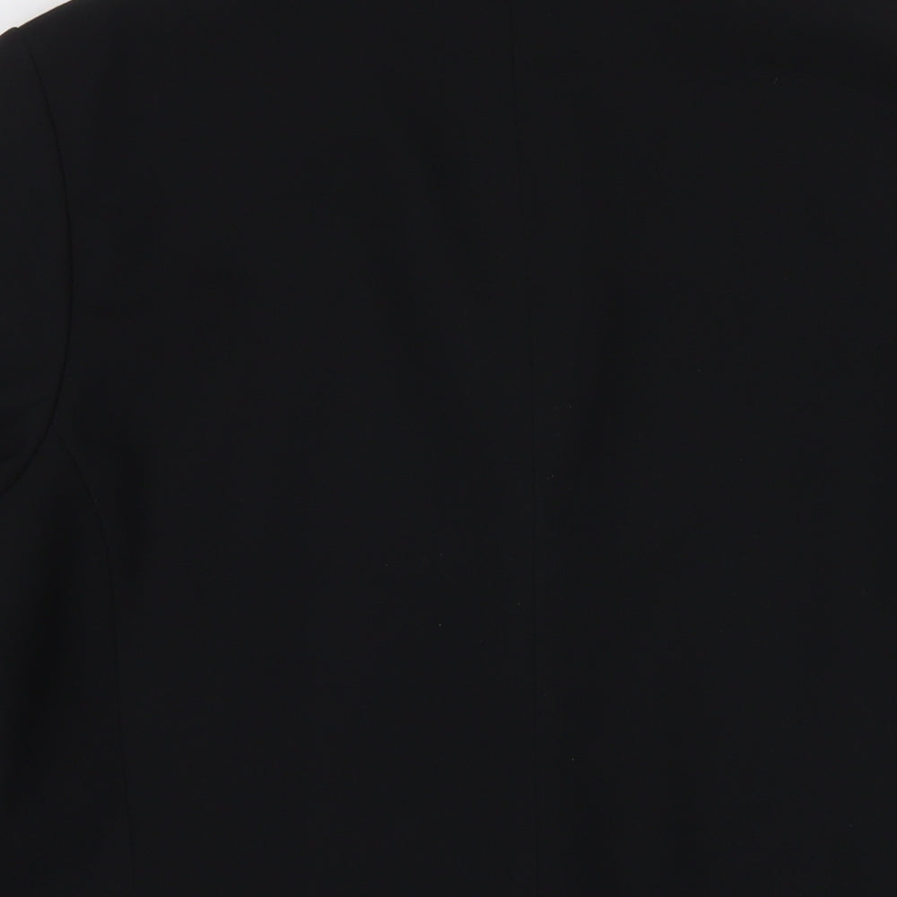 Bonmarché Womens Black Jacket Blazer Size 6 Button