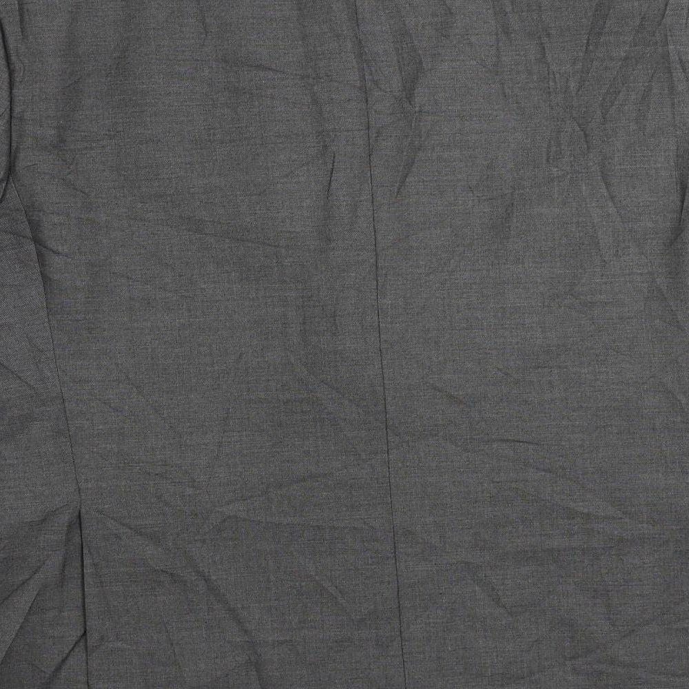 Marks & Spencer Mens Grey Polyester Jacket Suit Jacket Size 42 Regular