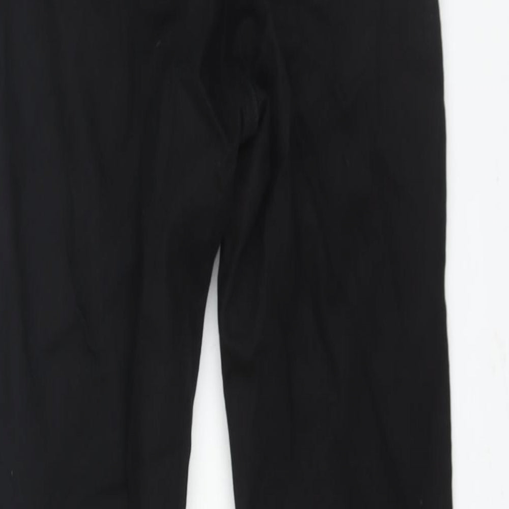 H&M Womens Black Cotton Skinny Jeans Size 6 L26 in Regular Zip