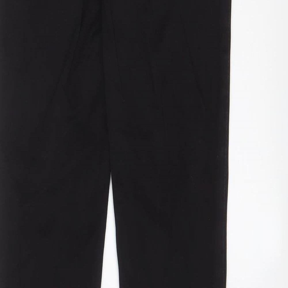 Warehouse Womens Black Cotton Skinny Jeans Size 8 L28 in Regular Zip
