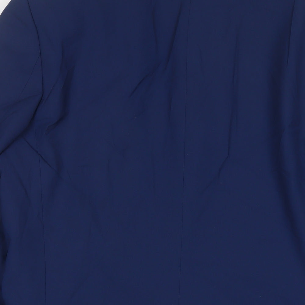 Marks & Spencer Mens Blue Wool Jacket Suit Jacket Size 40 Regular