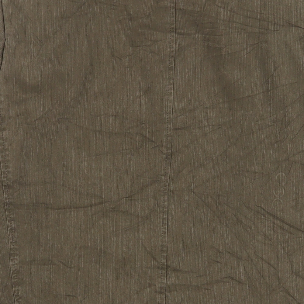 Bush Mens Brown Cotton Jacket Suit Jacket Size 38 Regular