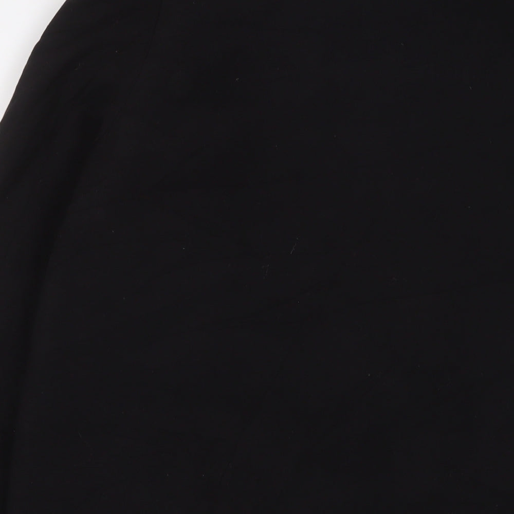 H&M Womens Black Jacket Size 10 Button