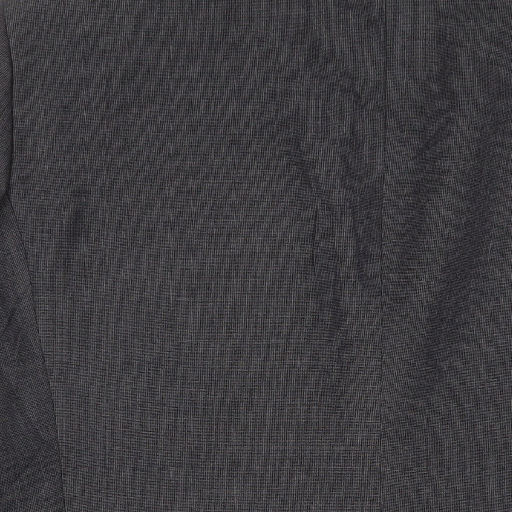 NEXT Mens Grey Polyester Jacket Suit Jacket Size 46 Regular