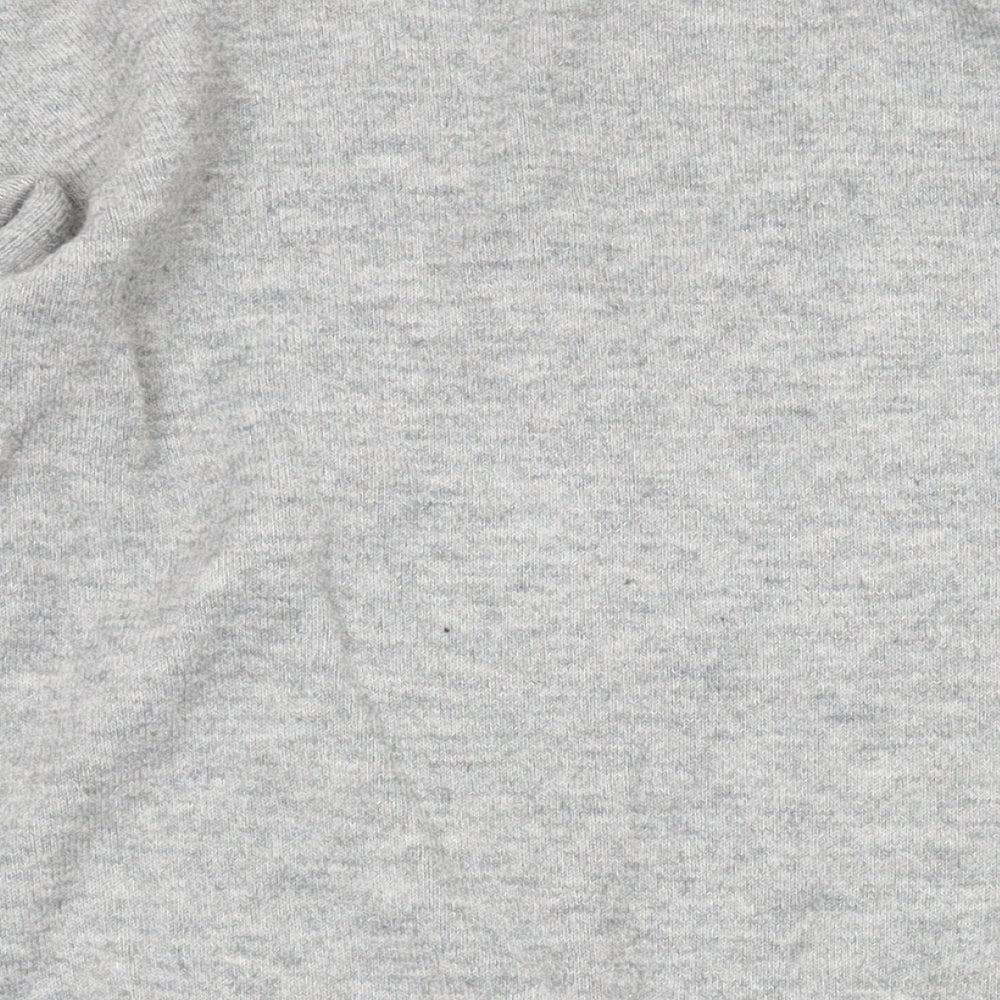 Very Womens Grey V-Neck Acrylic Pullover Jumper Size 10
