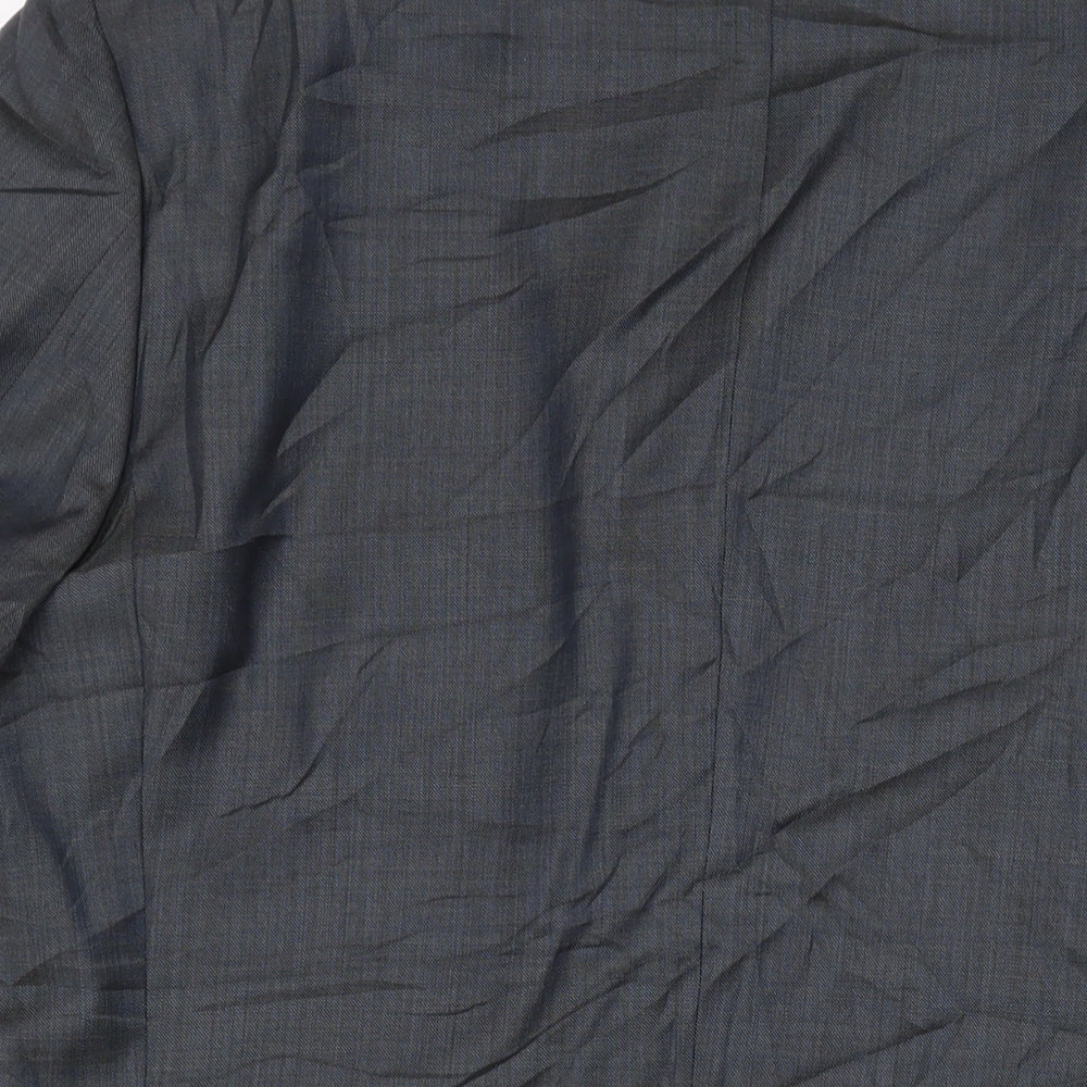 Marks & Spencer Mens Grey Wool Jacket Suit Jacket Size 40 Regular