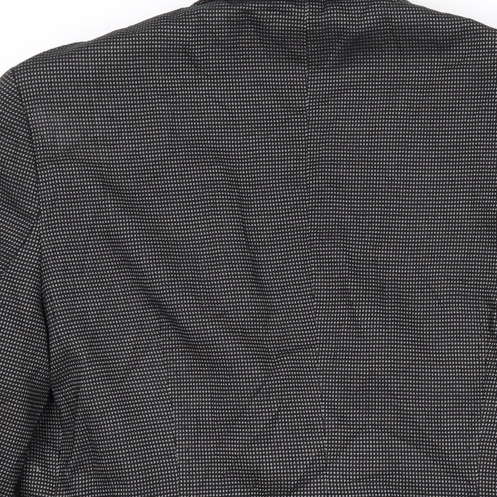 NEXT Womens Black Jacket Blazer Size 8 Button